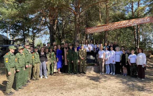 Партизанская стоянка в д. Антоновка